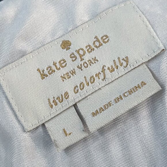 KATE SPADE Bay Stripe double Layered Tank Top Large - Picture 5 of 10